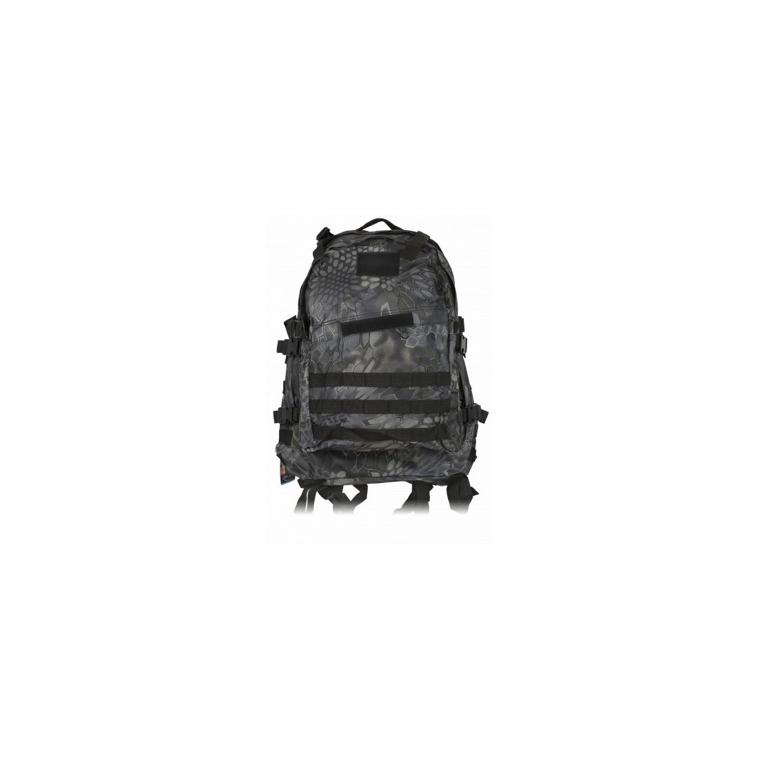Barbaric Black Python Camo Backpack (40L) - Stylish &...