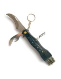 Mushroom knife with opener