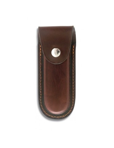 Leather mushroom knife sheath