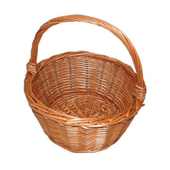 Round mushroom basket