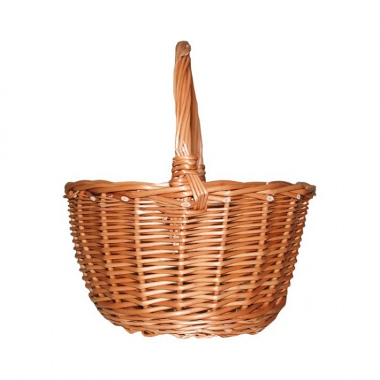 Round mushroom basket