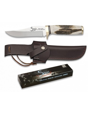 Cuchillo Albainox Ciervo con Funda | Artesanía Española