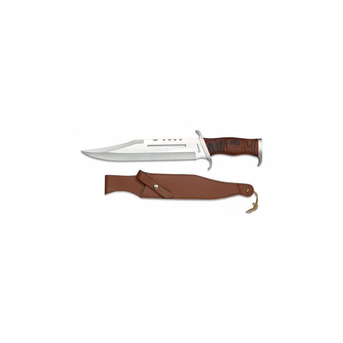 Hachoir Albainox Bois 28cm Lame Inoxydable