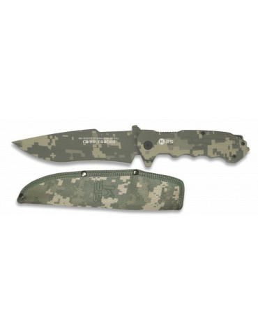 K25 ACU Tactical Knife - 14cm Titanium Coated Blade 2