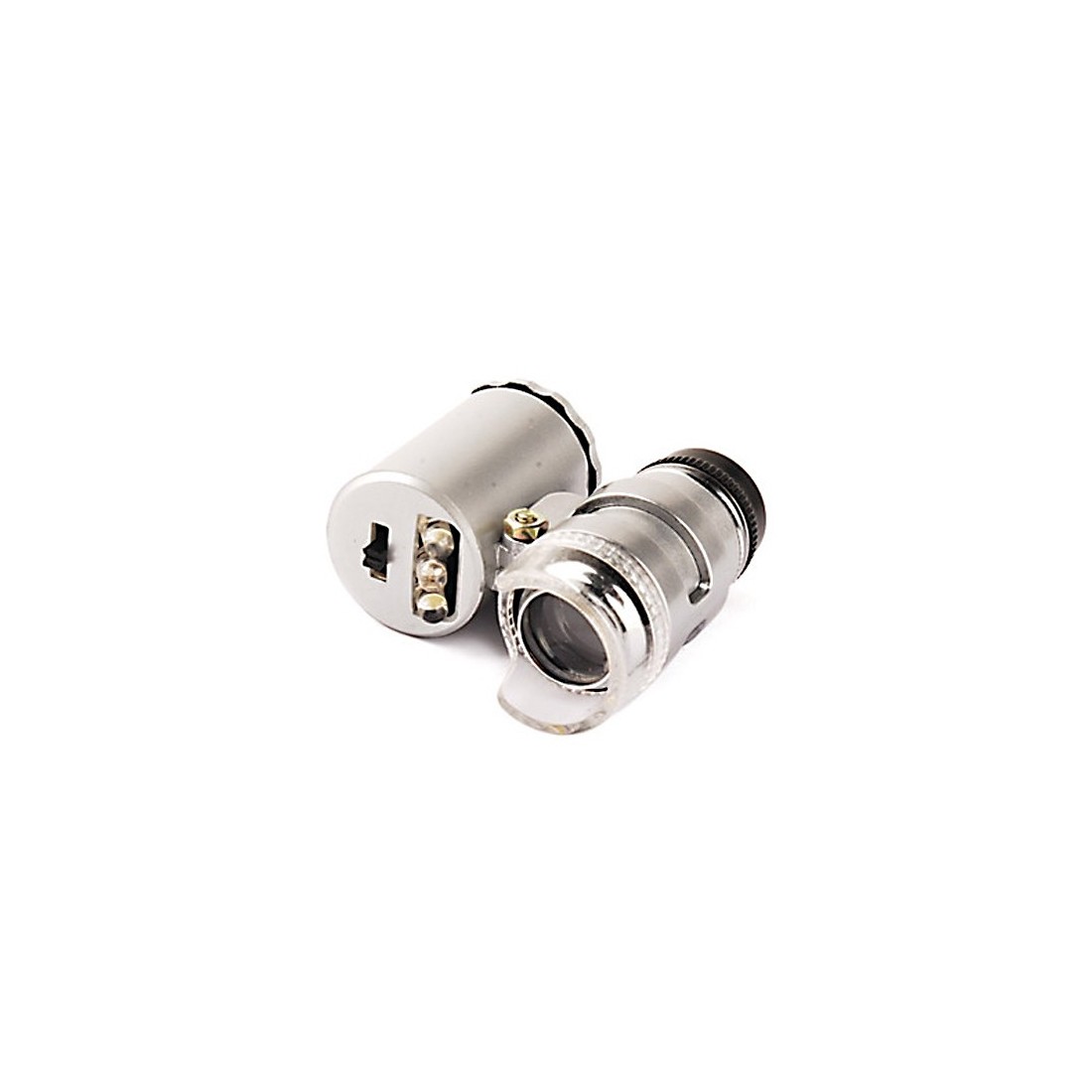 60x mini microscope with 2 LED illumination