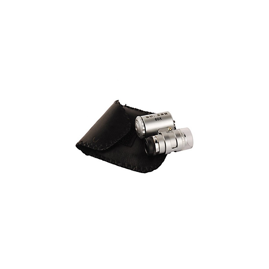 60x mini microscope with 2 LED illumination