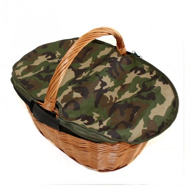 Adjustable lid for large CAMO basket