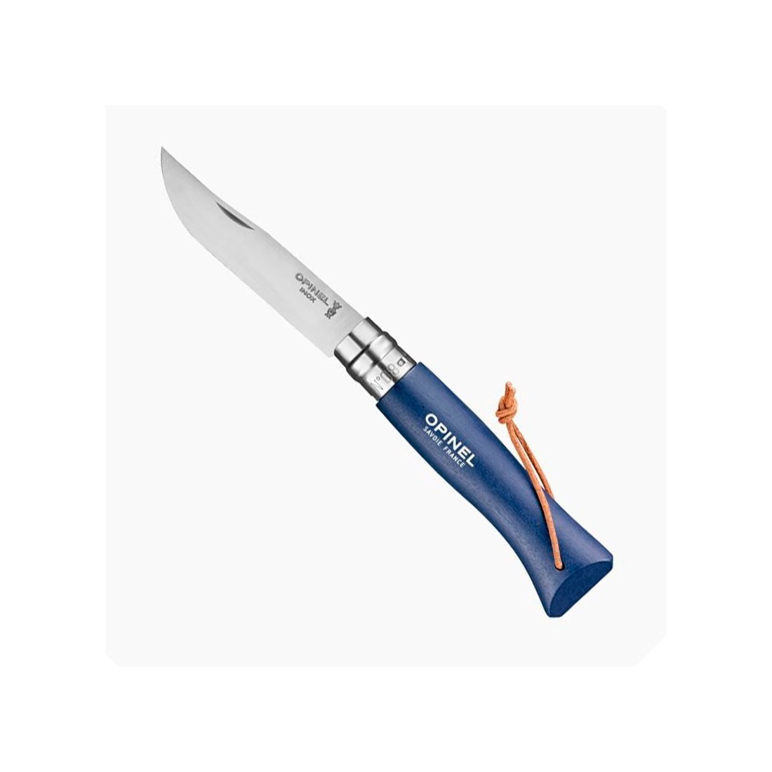 Opinel nº08 Blue Dark Adventurer Knife - Elegance &... Opinel nº08 Blue Dark Adventurer Knife - Elegance &...
