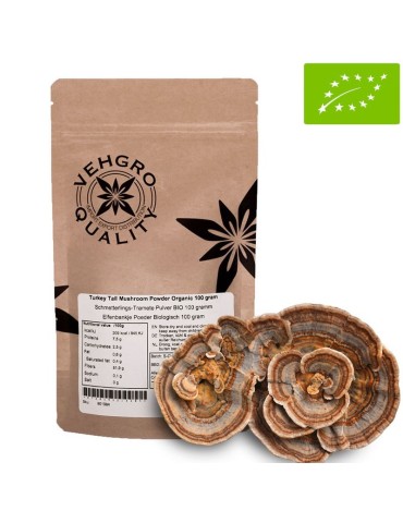 Cola de Pavo BIO Coriolus versicolor | Suplemento Natural 2