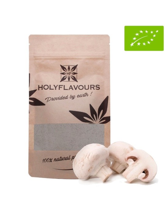 Cogumelo Paris BIO em pó - Suplemento Natural Cogumelo Paris BIO em pó - Suplemento Natural