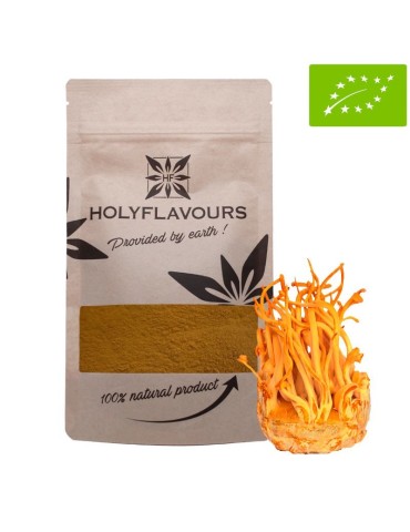 Cordyceps Biologico in Polvere - SuperAlimento per...