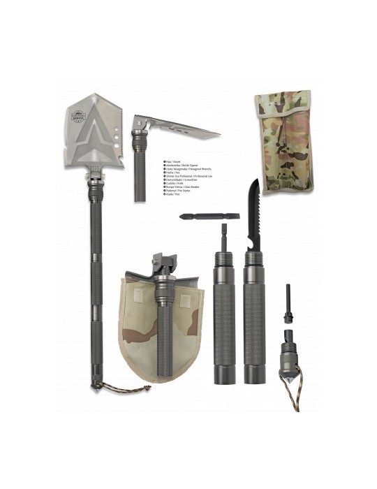 Pala Profesional Albainox 11 Usos Multifunción Pala Profesional Albainox 11 Usos Multifunción