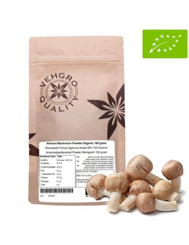 Polvere Funghi Solari Biologici Agaricus Blazei 2