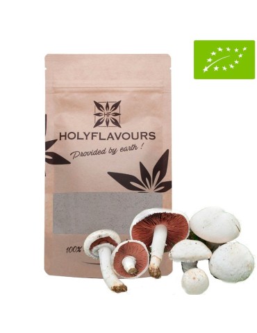 BIO Agaricus campestris Pulver - Superfood für mehr Energie
