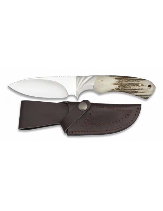 Coltello Caccia Manico Corno Cervo - Eleganza e Durata Coltello Caccia Manico Corno Cervo - Eleganza e Durata