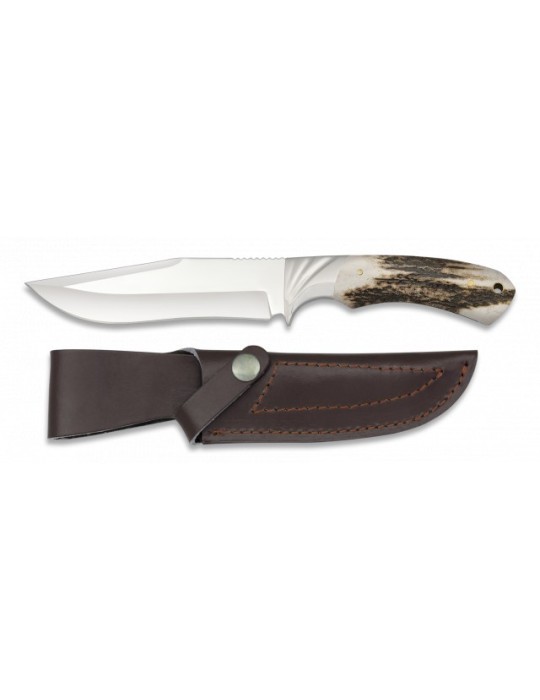 Couteau de Chasse Manche Cerf - Qualité et Style Couteau de Chasse Manche Cerf - Qualité et Style