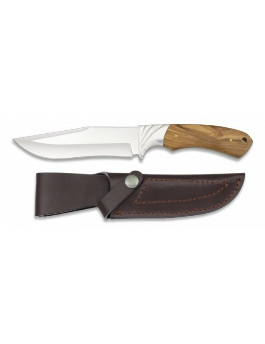 Coltello da Caccia Olivo - Eleganza e Precisione Coltello da Caccia Olivo - Eleganza e Precisione