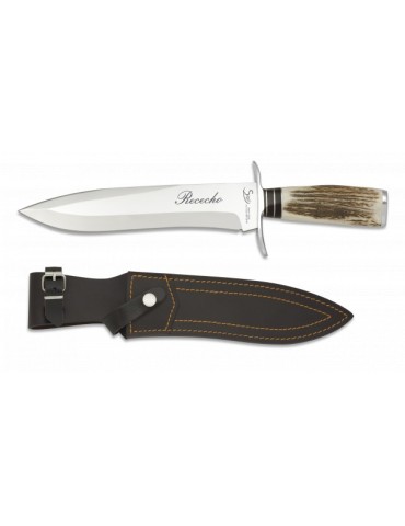 Albainox RECECHO Knife - Deer Antler Handle & Stainless...