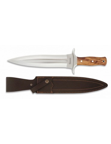 ALBAINOX Sportmesser Olivenholz - Outdoor & Jagd