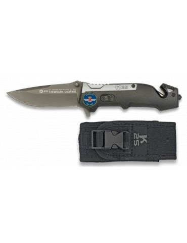 K25 Knife Titanium/Black - Durable & Stylish Multi-tool