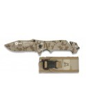 Canivete K25 Camo Árido SIROCO - Durável e Tática
