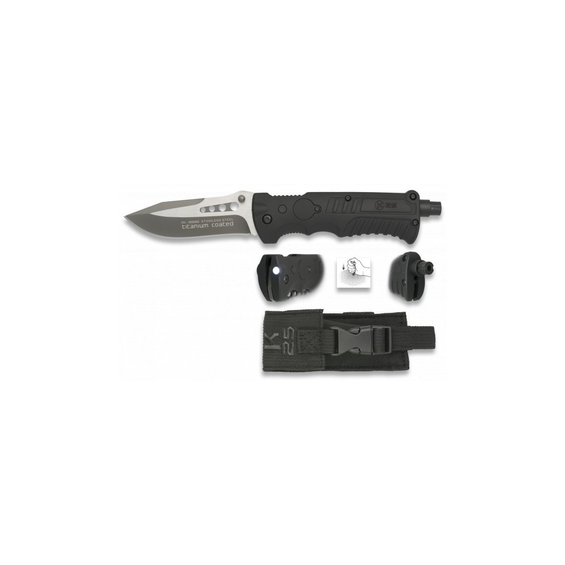 K25 Messer Schwarz – Stil & Funktion