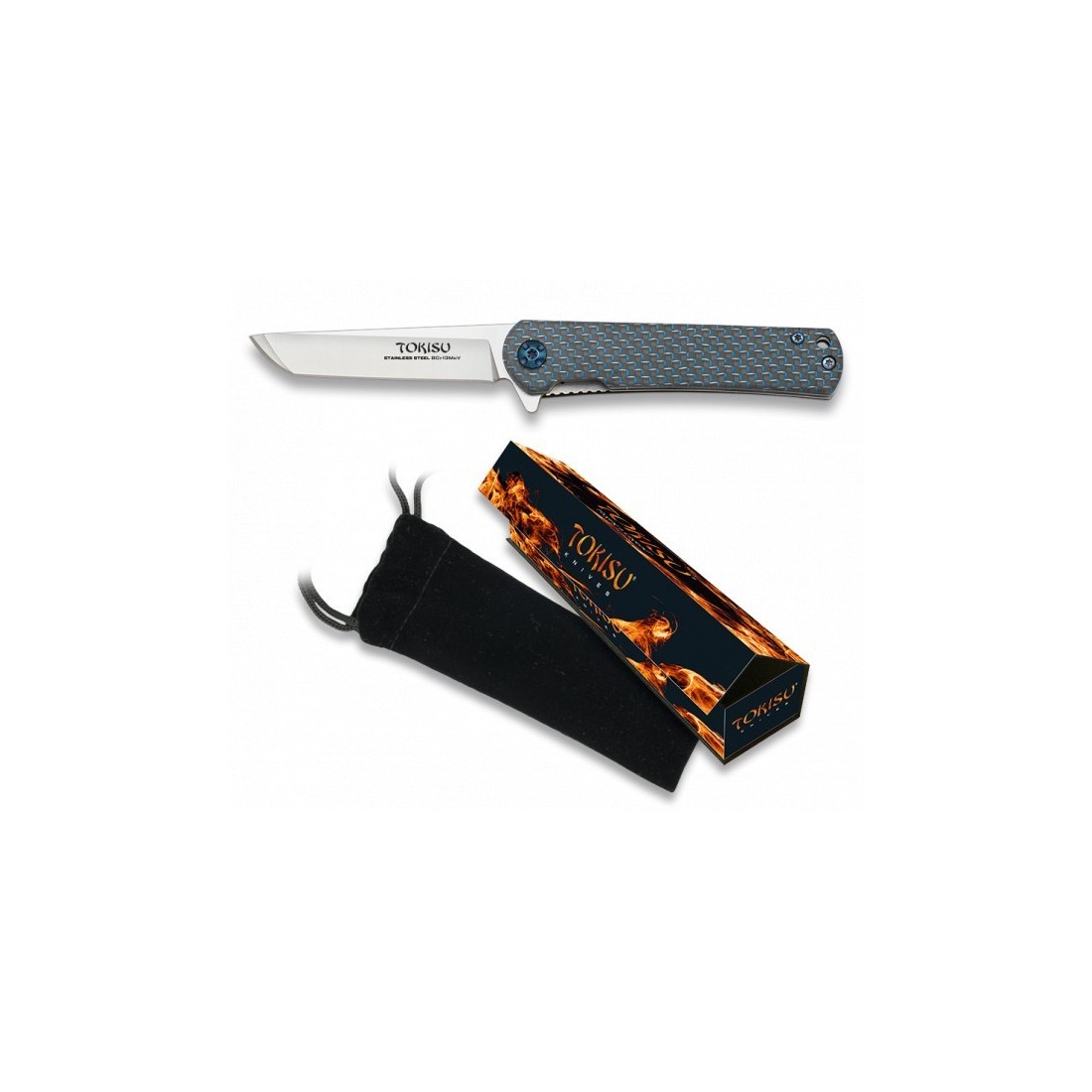 Navegador Tokisu G10 Fibra Carbono Azul