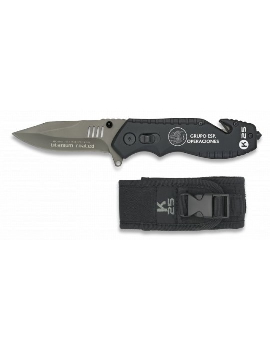 Navaja K25 Rompe Cinturones PRO - Seguridad y Estilo Navaja K25 Rompe Cinturones PRO - Seguridad y Estilo