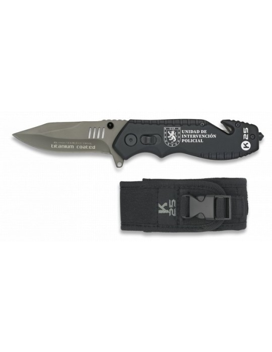 Couteau K25 PRO Brise-Courroie - Sécurité & Précision