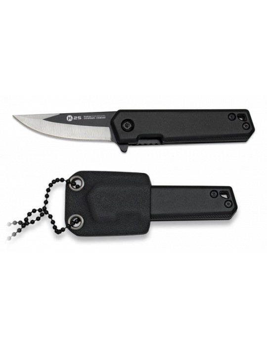 K25 Anhängermesser Kydex Scheide 5,2 cm K25 Anhängermesser Kydex Scheide 5,2 cm