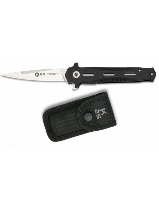 Coltello da Tasca K25 G10/CNC 8,5cm Preciso e Duraturo