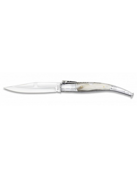 Asta Serranen-Messer 12cm Rindshorn - Eleganz &...