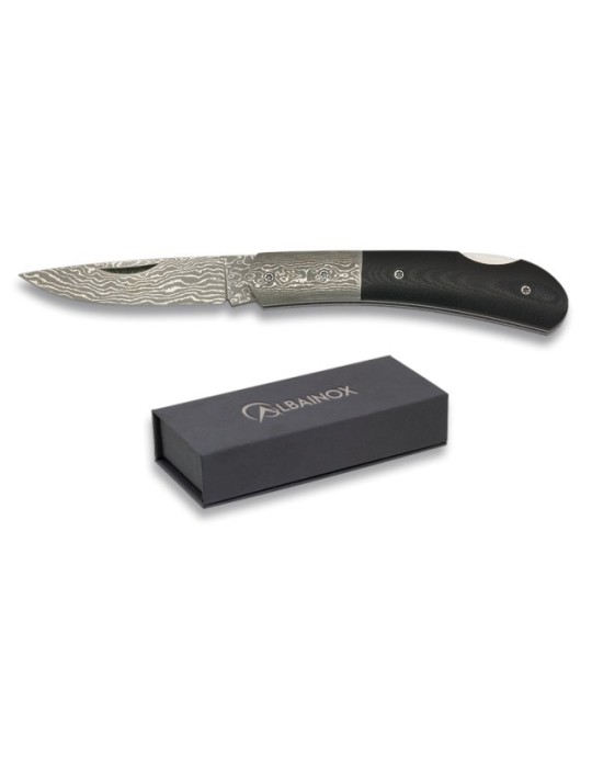 Canivete Albainox Damascus - Elegância e Resistência Canivete Albainox Damascus - Elegância e Resistência