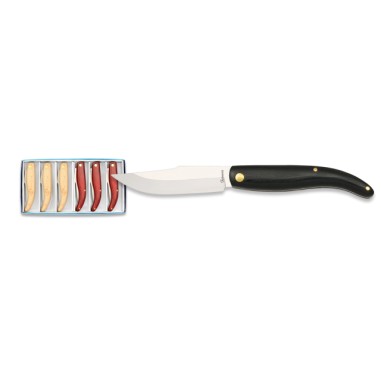 set 6 Albainox classic penknife w/set