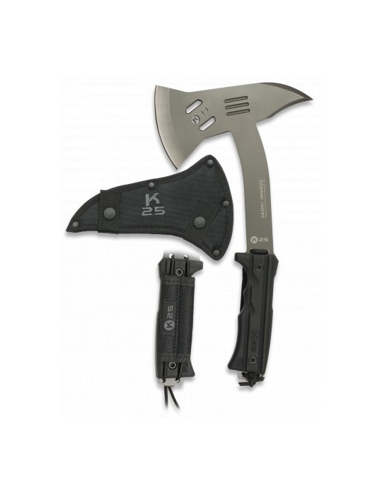 Hacha K25 Negro: Duradera y Funcional Hacha K25 Negro: Duradera y Funcional