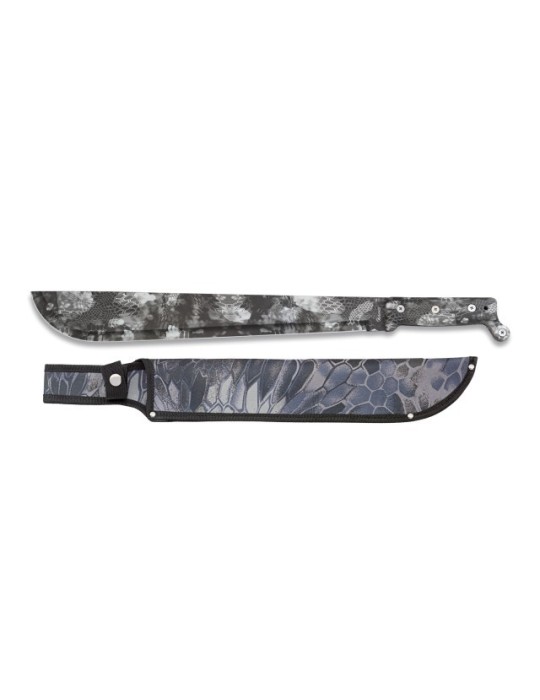 Albainox Black Phyton Camo Machete 40cm - Outdoor &... Albainox Black Phyton Camo Machete 40cm - Outdoor &...