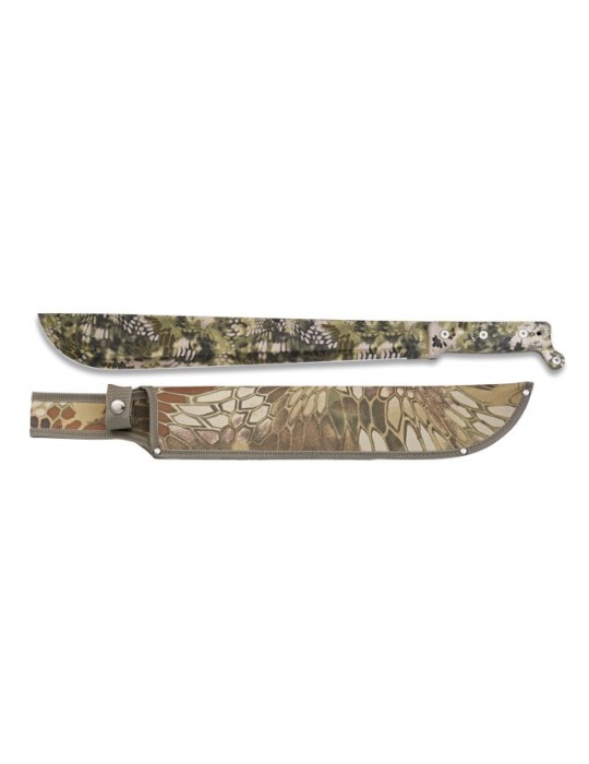 Albainox Green Phyton Camo Machete - Durable & Stylish Tool Albainox Green Phyton Camo Machete - Durable & Stylish Tool