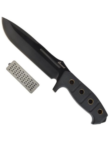 Couteau Tactique Robuste 16,5cm Lame Acier