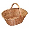 Large wicker basket niscalera