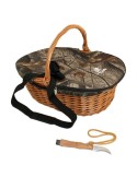 Large Forest Basket Pack with Knife 02