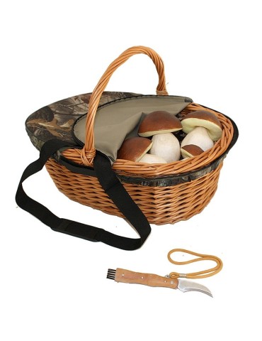 Pack Cesta Grande Forestier avec Couteau - Polyvalent et... 2