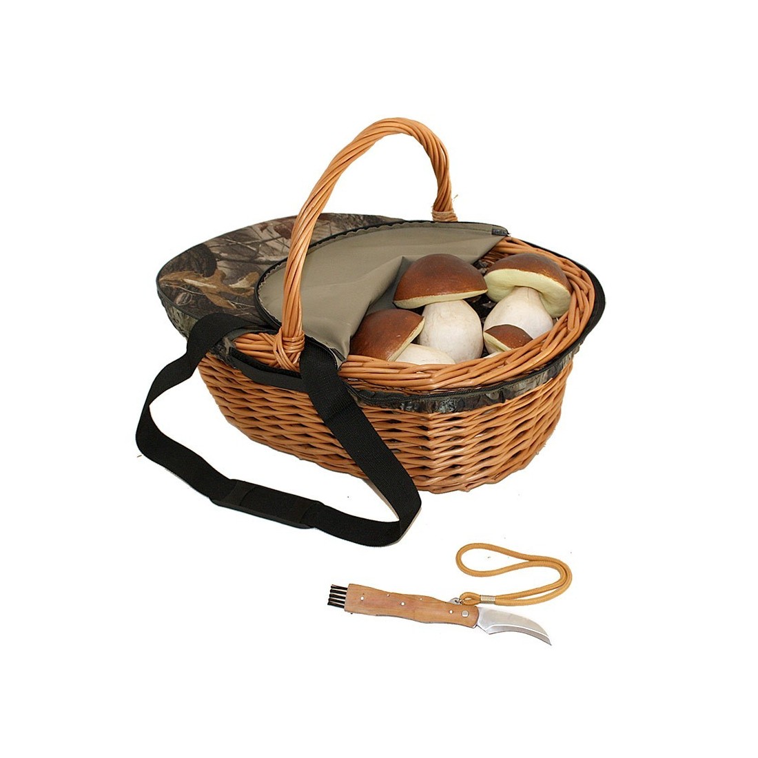Pack Cesta Grande Forestier avec Couteau - Polyvalent et...