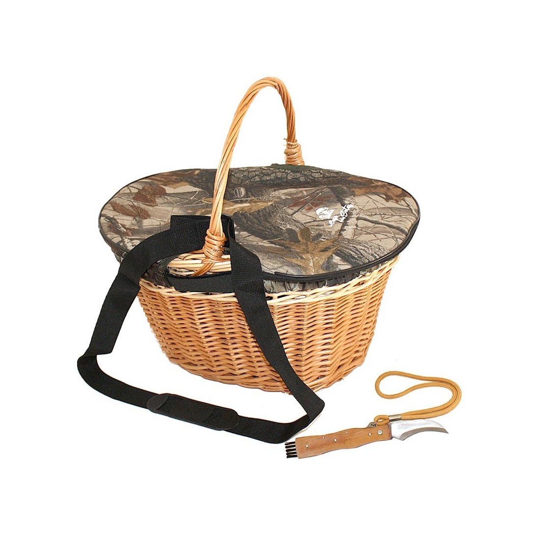 Cesta Mediana Foresta con Coltello Multifunzione