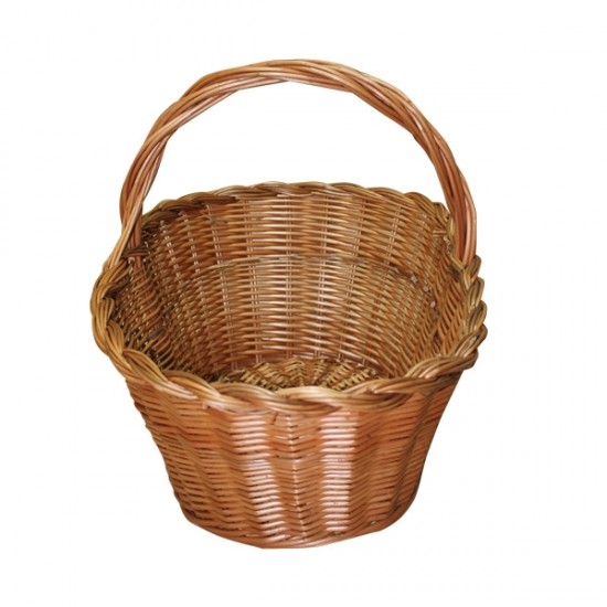 Large wicker basket niscalera