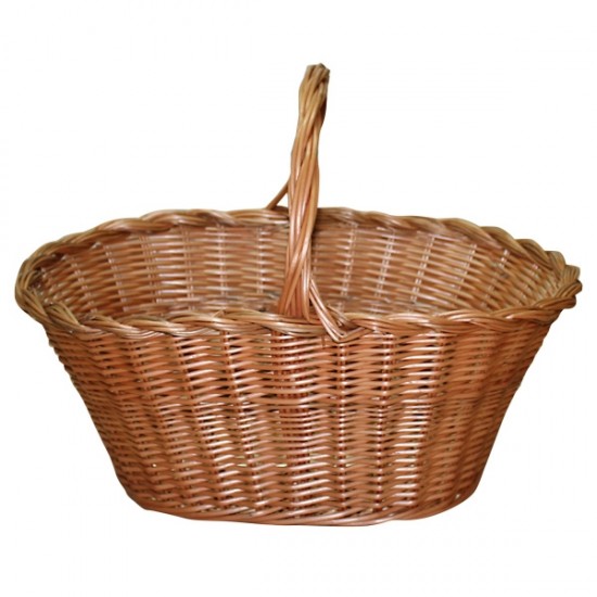 Large wicker basket niscalera