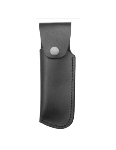 Funda de piel negra 16x5