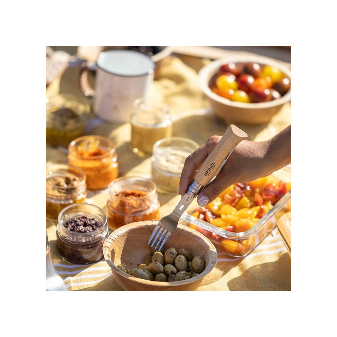 Kit Almoço Opinel - Elegância e Sustentabilidade