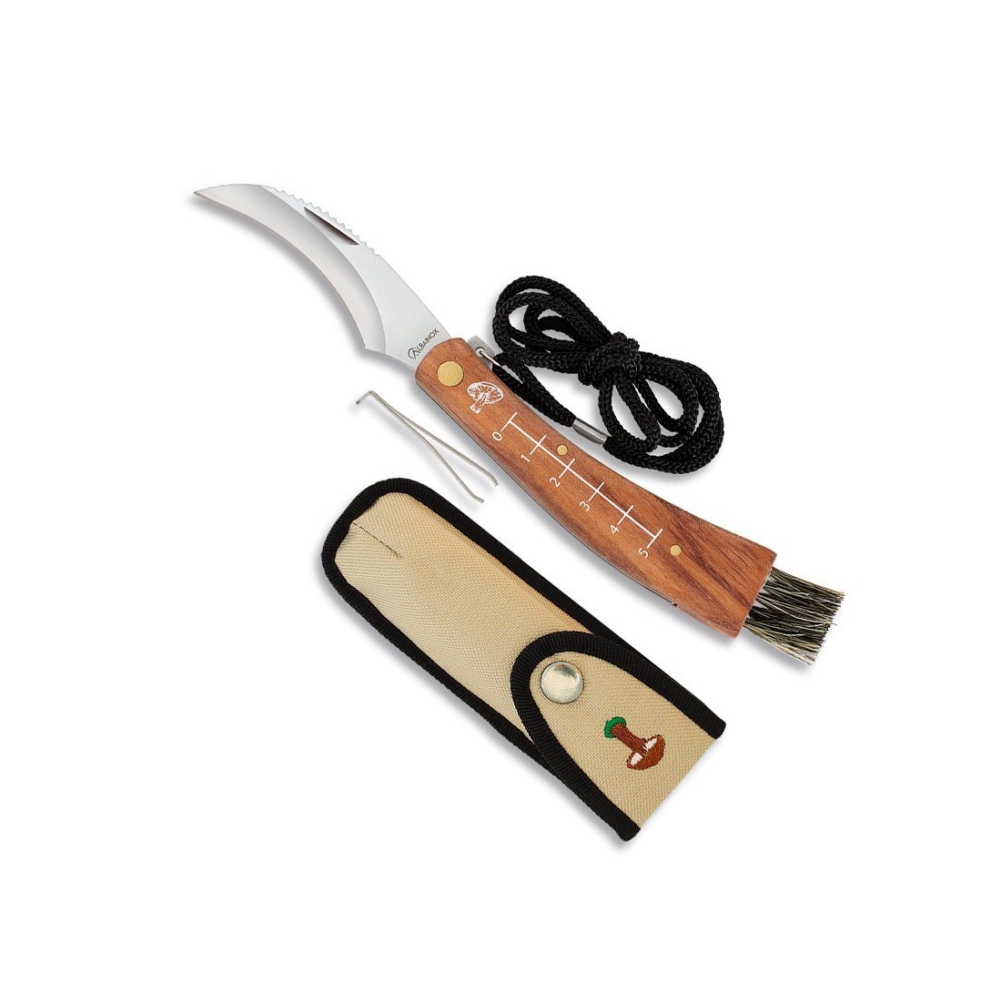 Coltello Funghi Manico Curvo - Precisione e Comfort