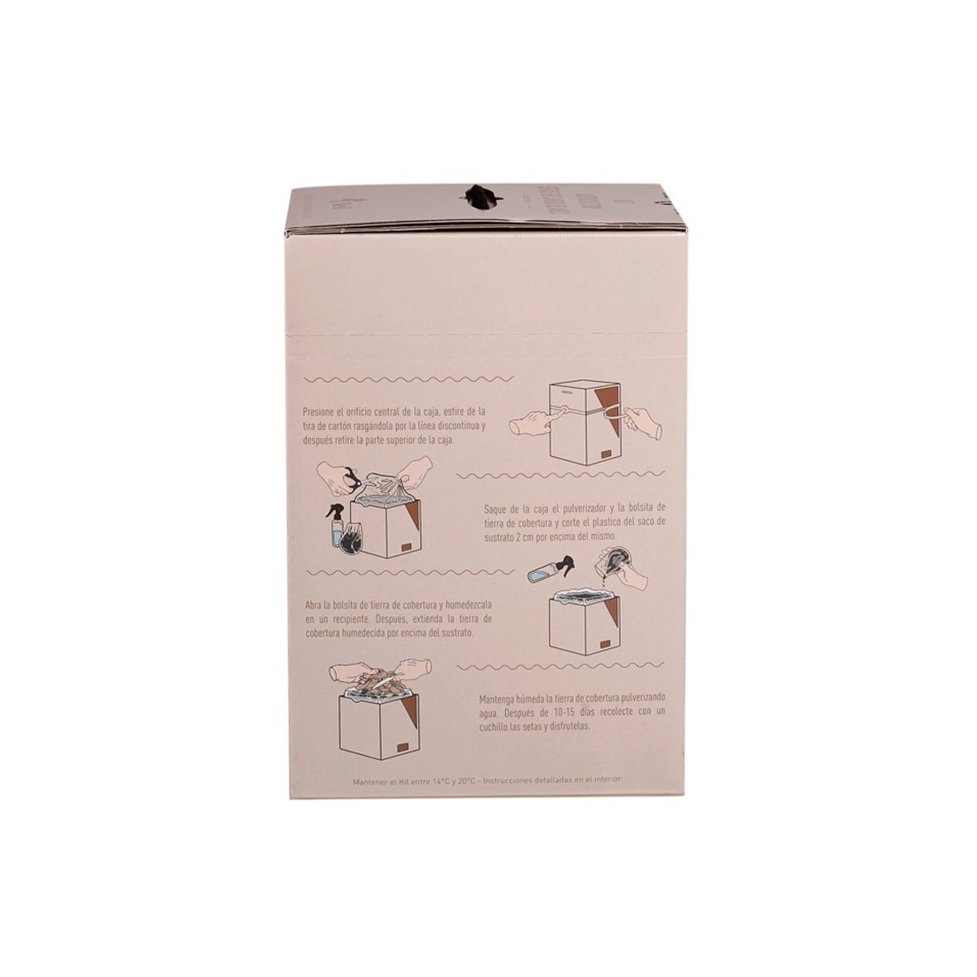 Cultiva Setas Cardo Blancas en Casa - Mico Kit