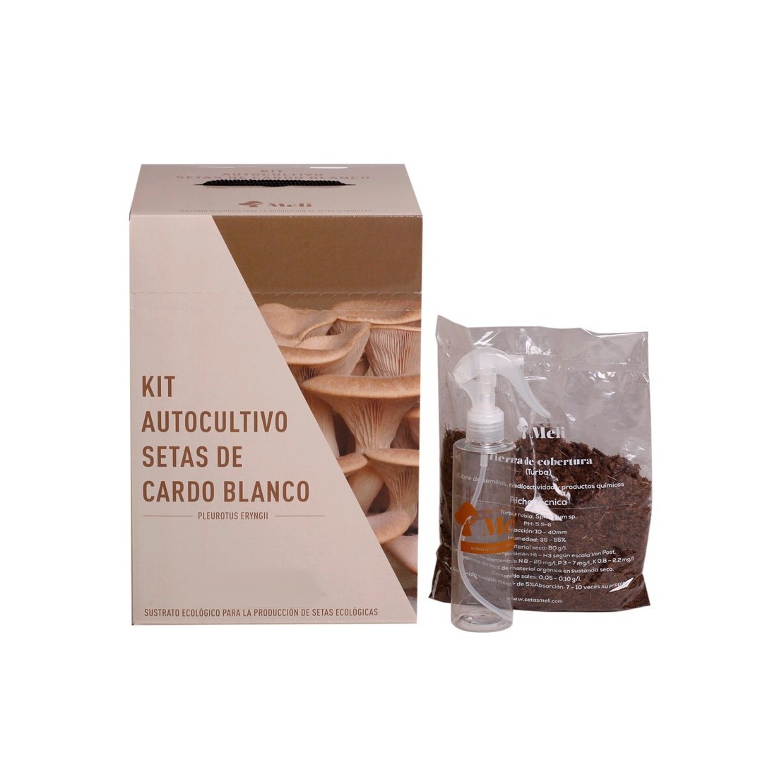 Coltiva Funghi Cardo Bianco con Mico Kit Facile